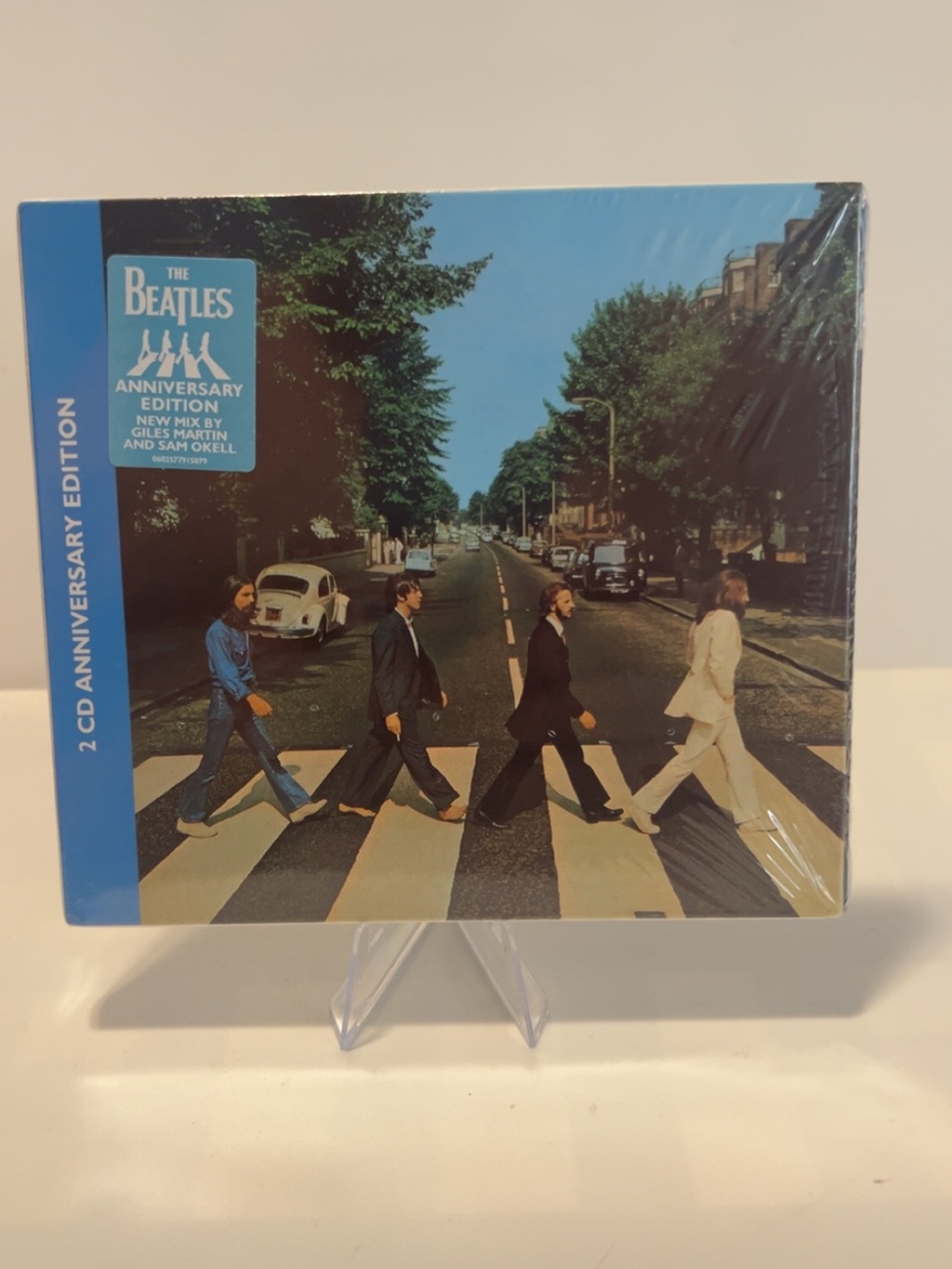 The Beatles Abbey Road CD Anniversary Edition - Blue and White Cover